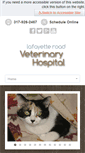 Mobile Screenshot of lafayetteroadveterinaryhospital.com